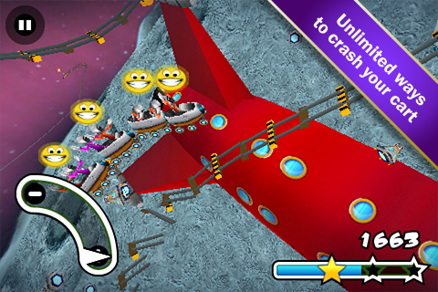Screenshot Lunar 3D Rollercoaster Rush FREE Screenshot Lunar 3D Rollercoaster Rush FREE